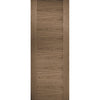 Single Sliding Door & Track - Sofia Walnut Veneer Door - Prefinished