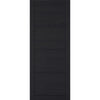 Top Mounted Black Sliding Track & Double Door - Soho 4 Panel Charcoal Doors - Prefinished