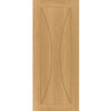 Sorrento Oak Double Evokit Pocket Doors - Prefinished