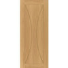 Sorrento Oak Double Absolute Evokit Pocket Door - Prefinished