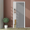 Handmade Eco-Urban® Suburban 4 Panel Single Evokit Pocket Door DD6411 - Colour & Size Options