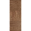 Bespoke Tres Walnut Flush Single Pocket Door - Prefinished