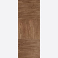 Bespoke Tres Walnut Flush Fire Door - 1/2 Hour Fire Rated - Prefinished