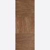 Bespoke Tres Walnut Flush Door - Prefinished