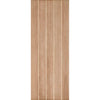 Four Sliding Doors and Frame Kit - Wexford Oak Panel Door - Unfinished