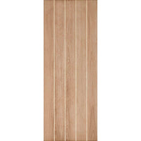 Minimalist Wardrobe Door & Frame Kit - Three Wexford Oak Panel Doors - Unfinished