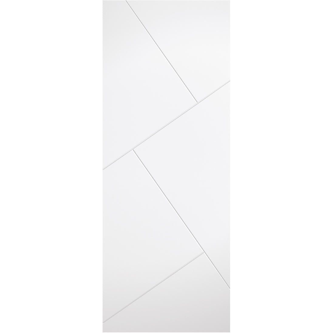 Dover Flush Absolute Evokit Single Pocket Door Detail - White Primed