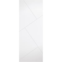 Dover Flush Absolute Evokit Single Pocket Door Detail - White Primed