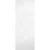 Dover Flush Absolute Evokit Single Pocket Door Detail - White Primed