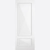 knightsbridge 2 panel door raised mouldings white primed