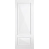 Knightsbridge 2 Panel Fire Door Pair - Raised Mouldings - 1/2 Hour Fire Rated - White Primed