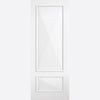 knightsbridge 2 panel door raised mouldings white primed