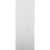 Textured Vertical 5 Panel Evokit Pocket Fire Door Detail - 30 Minute Fire Rated