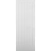 Textured Vertical 5 Panel Evokit Pocket Fire Door Detail - 30 Minute Fire Rated