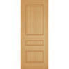 Bespoke Windsor Oak Panel Door Pair - Prefinished