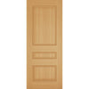 Bespoke Windsor Oak Panel Internal Door Pair - Prefinished