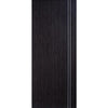 Saturn Tubular Stainless Steel Sliding Track & Zanzibar Ash Grey Double Door - Prefinished