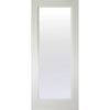 White PVC door edge trim image