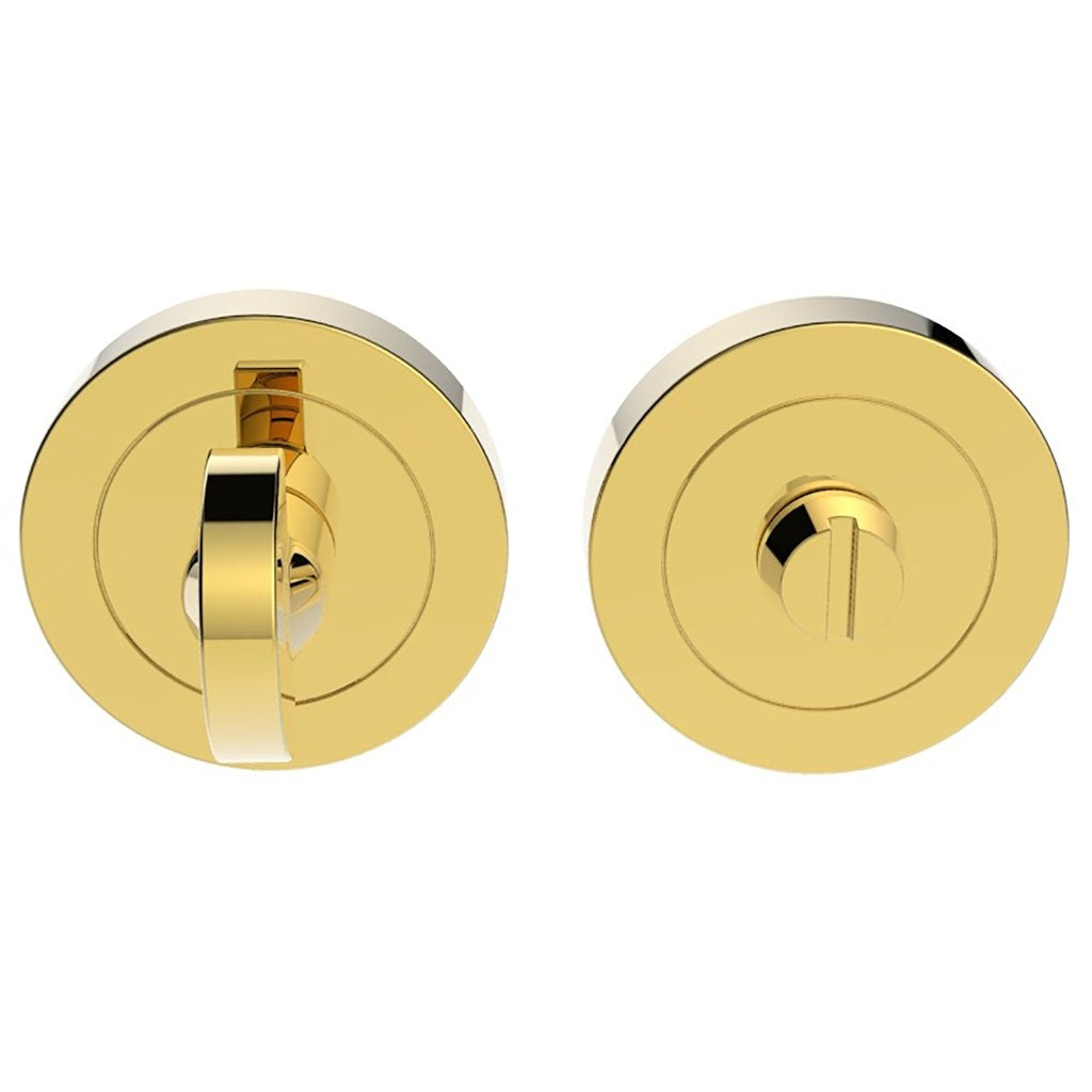 European AA12 Bathroom Thumb Turn & Release - 3 Finishes