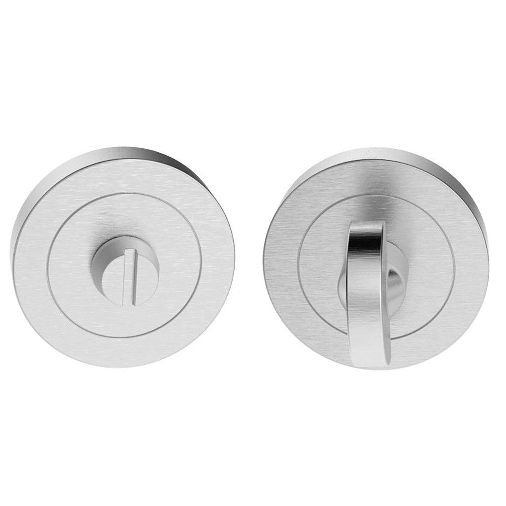 European AA12 Bathroom Thumb Turn & Release - 3 Finishes