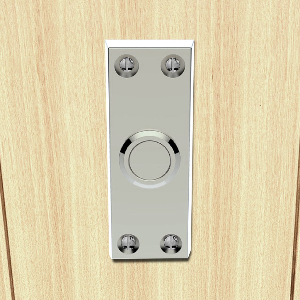 AA31 Victorian Oblong Bell Push - 3 Finishes