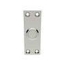 AA31 Victorian Oblong Bell Push - 3 Finishes