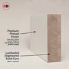 Room Divider - Handmade Eco-Urban® MorningSides with Two Sides DD6437C - Clear Glass - Premium Primed - Colour & Size Options