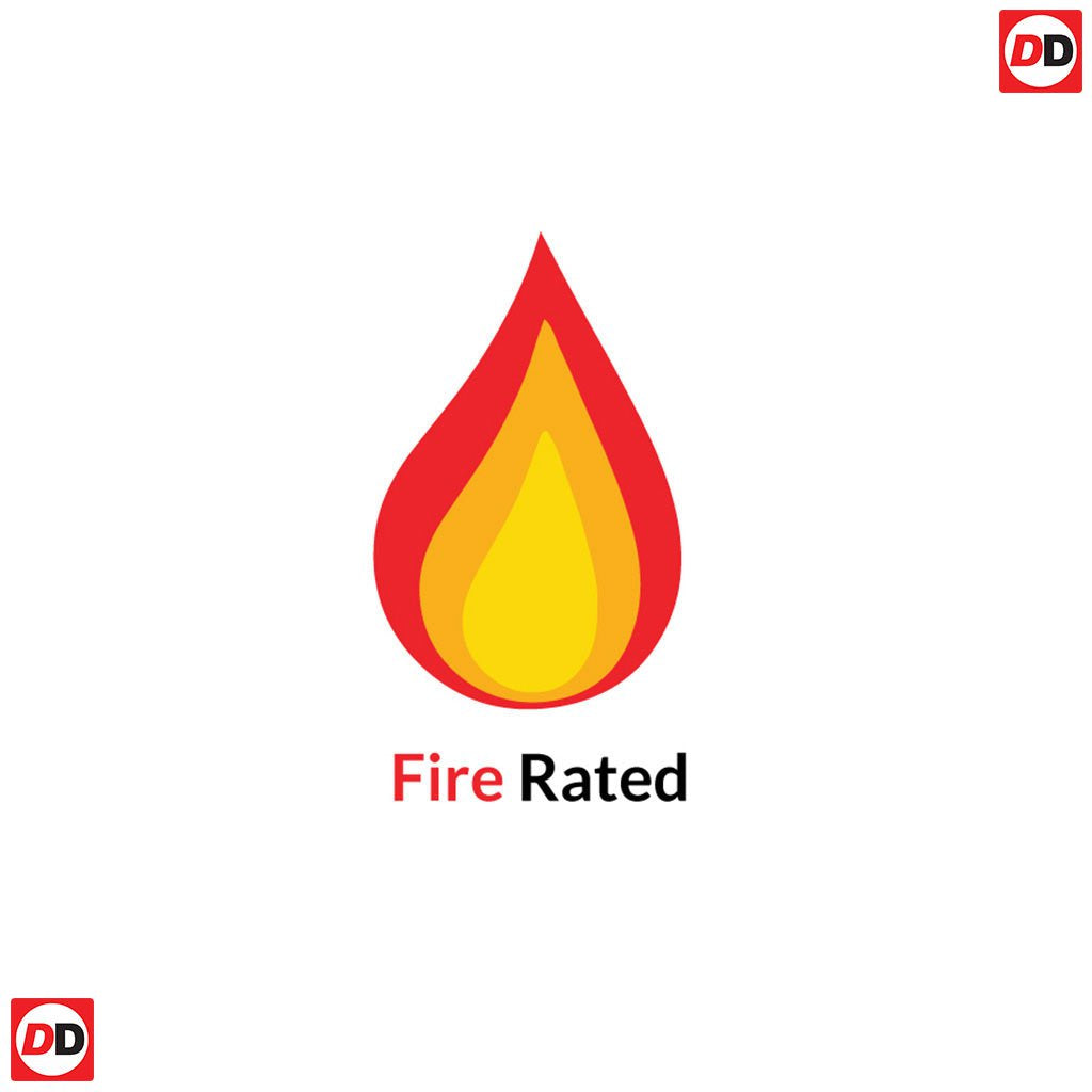 Image showing a fire flame incon in red orange and yellow