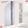 Valencia Walnut Single Evokit Pocket Door Detail - Prefinished