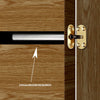 A45R Door Closer Chain Spring with Radius Forend - 3 Finishes