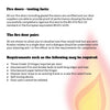 Three paragraphs explaining fire doors regulation