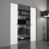 Ermetika Absolute Evokit - Frameless Pocket System for Double Doors