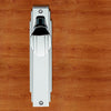 Art Deco ADR022 Knob Latch Door Handles on Backplate - 2 Finishes