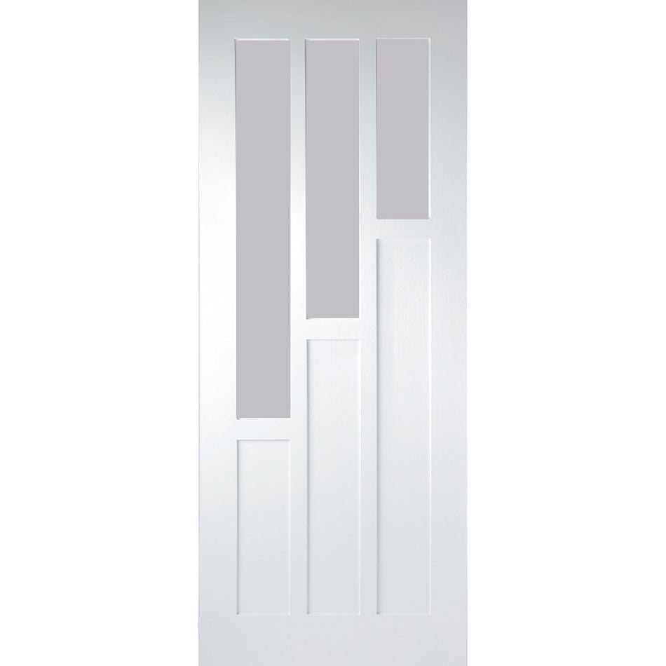 Alexander Lightly Grained Internal PVC Door - Glass Options