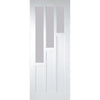 Alexander Lightly Grained Internal PVC Door Pair - Glass Options