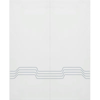 Double Glass Sliding Door - Allanton 8mm Obscure Glass - Clear Printed Design - Planeo 60 Pro Kit