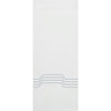 Allanton 8mm Obscure Glass - Clear Printed Design - Griffwerk R8 Style Sliding Glass Door Kit