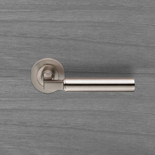 Image: Amiata Lever on Round Rose - 6 Finishes