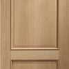Bespoke Andria Oak 2 Panel Door Pair - Raised Mouldings