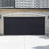 Gliderol Electric Insulated Roller Garage Door from 4291 to 4710mm Wide - Laminated Woodgrain Anthracite