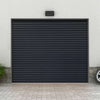 Gliderol Electric Insulated Roller Garage Door from 1900 to 1994mm Wide - Laminated Woodgrain Anthracite