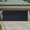 Gliderol Electric Insulated Roller Garage Door from 3360 to 4290mm Wide - Laminated Woodgrain Black