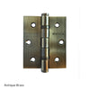 76mm x 64mm x 2.5mm Ball Bearing Hinge - 1 Pair - 10 Finishes