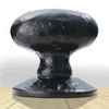 Antique Black Ludlow LF5595 Oval Mortice Knob Handles - Size 60mm