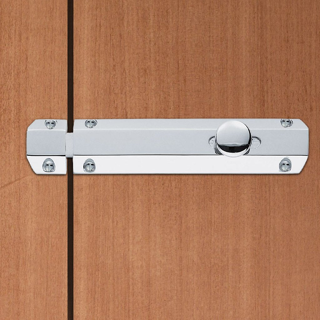 AQ82 Surface Fix Door Bolt with 2 keeper options - 3 Finishes