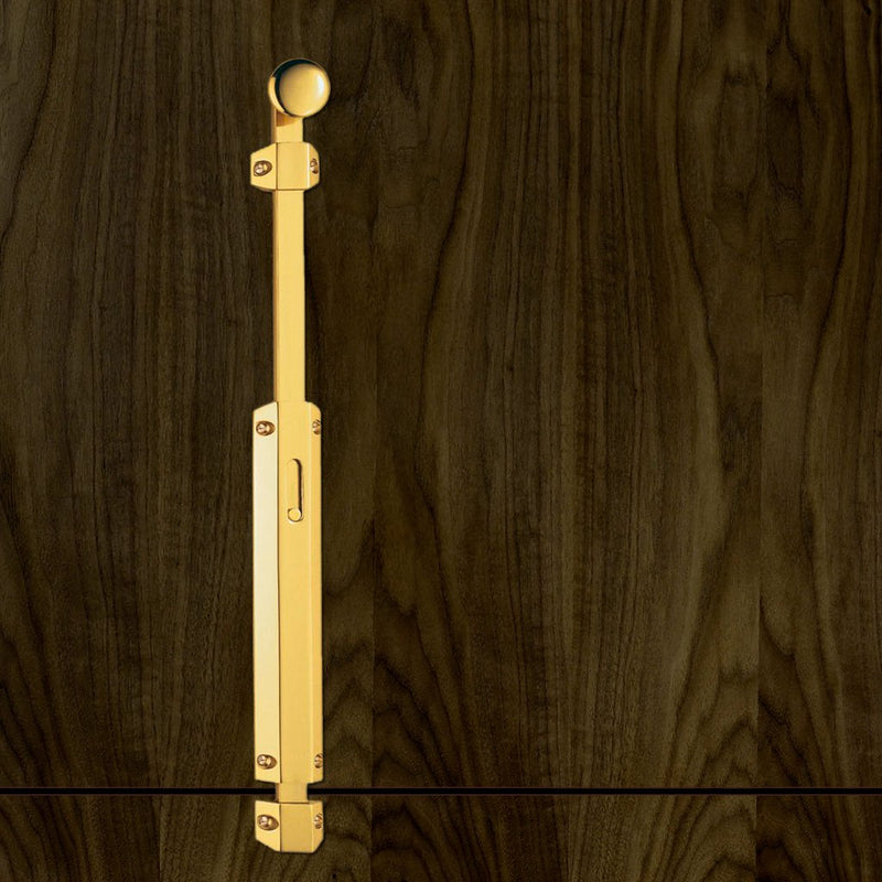AQ82EX Surface Fix Slip Bolt with 2 keeper options - 3 Finishes