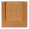 Oak Arden Single Evokit Pocket Door Detail - Clear Glass