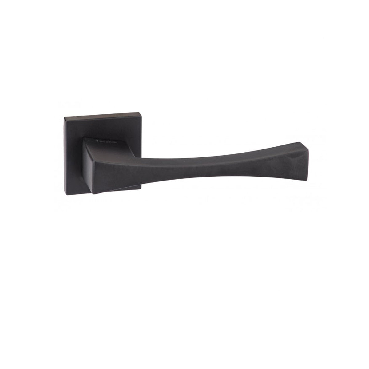 Forme Artemide Designer Lever on Minimal Square Rose - Matt Black