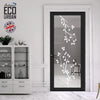 Artisan Solid Wood Internal Door - Birch Tree 6mm Clear Glass - Obscure Printed Design - Eco-Urban® 6 Premium Primed Colour Choices