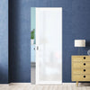 Eco-Urban Artisan Single Absolute Evokit Pocket Door - Juniper 6mm Obscure Glass - Obscure Printed Design - Colour & Size Options